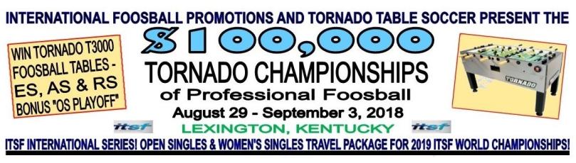 2018 Tornado Championships info